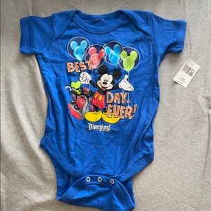 Disneyland 12 month boy onesie